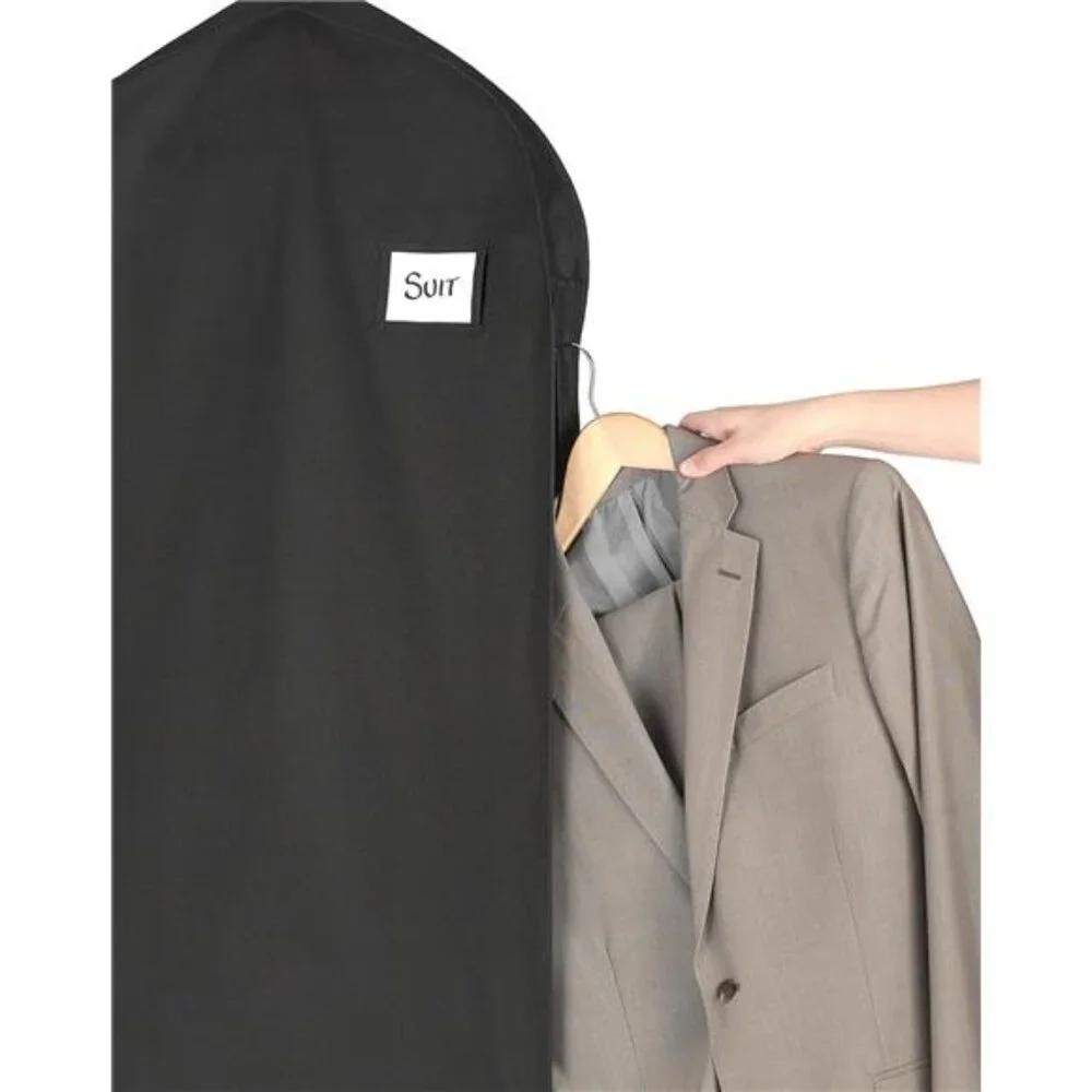 Garment Bag Suit Cover Zippered Travel Storage Hanging Clothes Protector